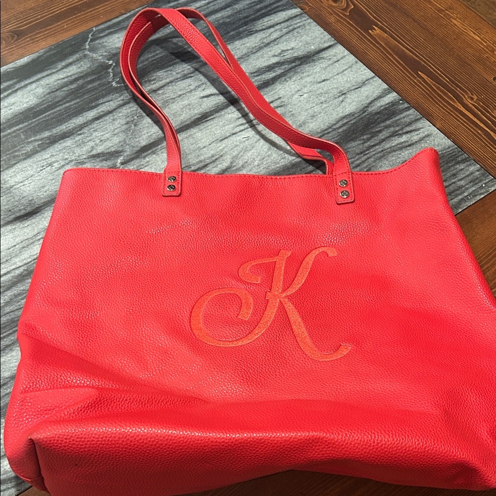 EUC thirty-one red large shoulder bag